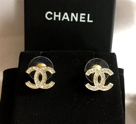 where to buy chanel cc stud earrings|authentic chanel logo stud earrings.